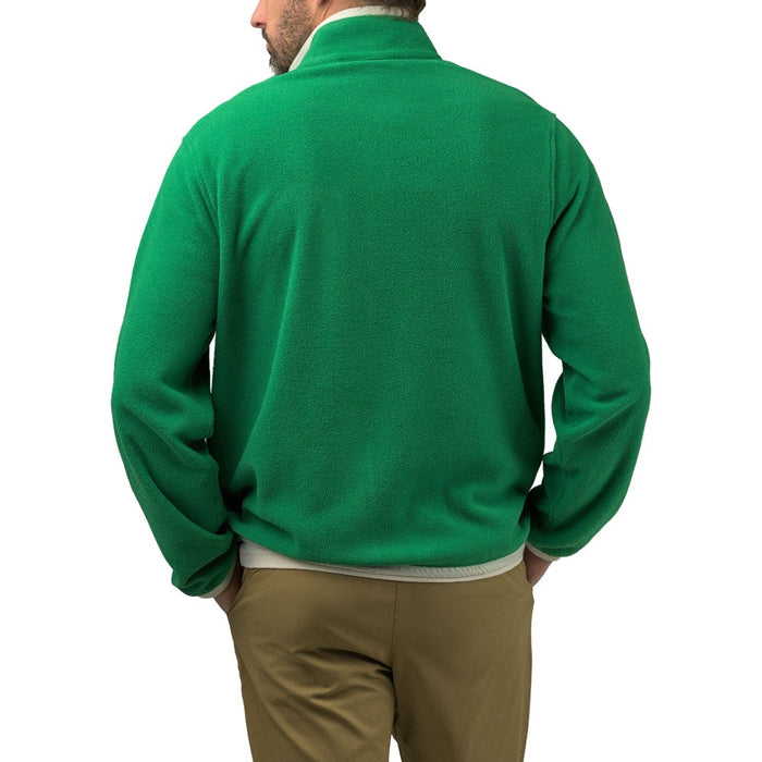 GoodGood Golf Drain It Fleece Full Zip Golf Jacket Green - 26 Men
