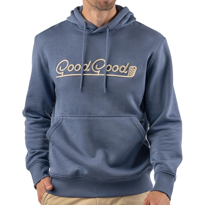 GoodGood Golf Fleece Hoodie Golf Jacket Indigo Mountain - FA25 Men