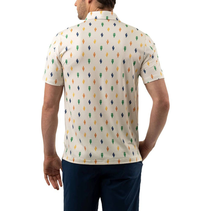 GoodGood Golf Icon Golf Polo Sand/Cactus - 26 Men