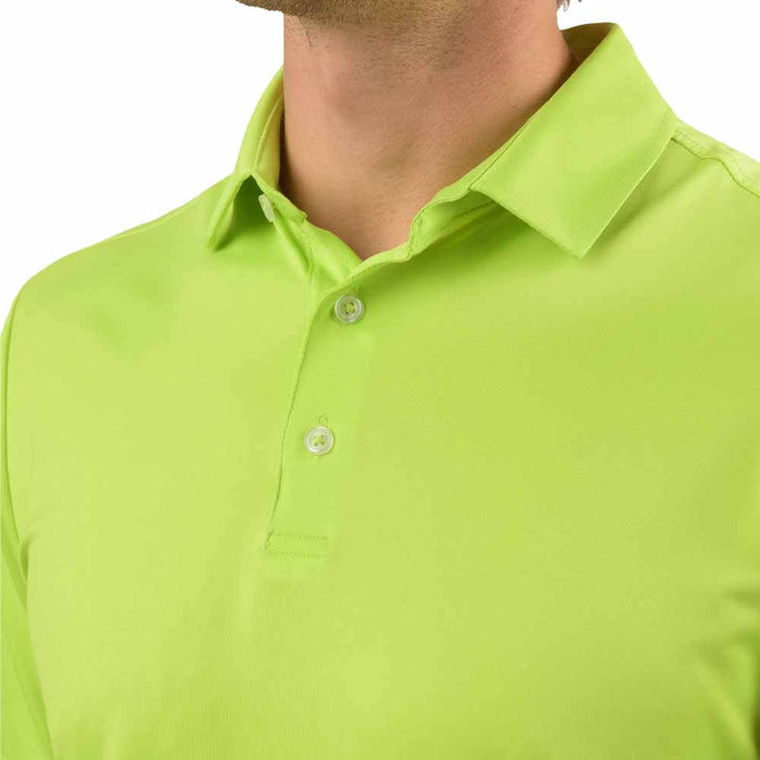 GoodGood Golf Poa Golf Polo Lime Green - SU26 Men