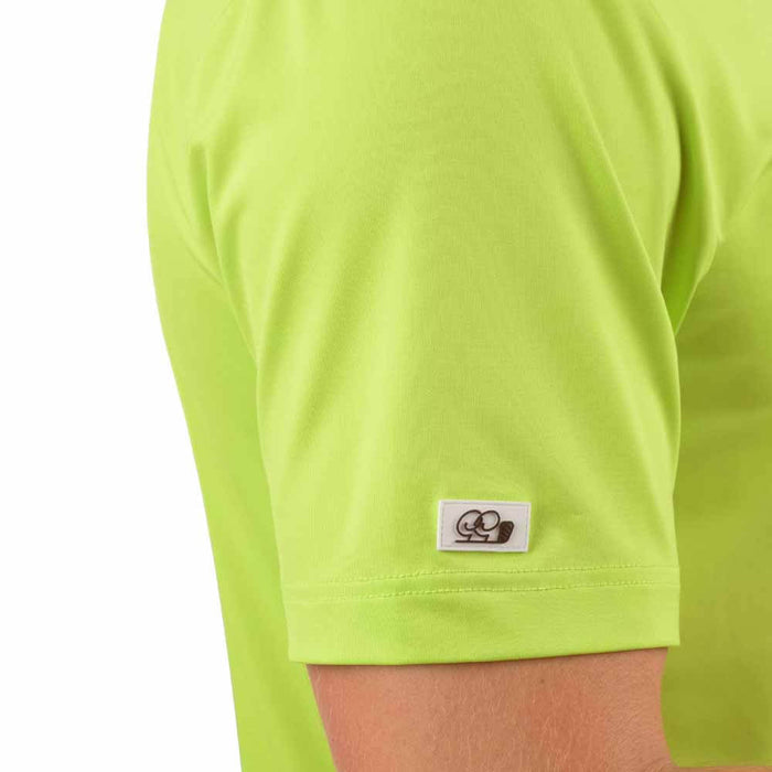 GoodGood Golf Poa Golf Polo Lime Green - SU26 Men