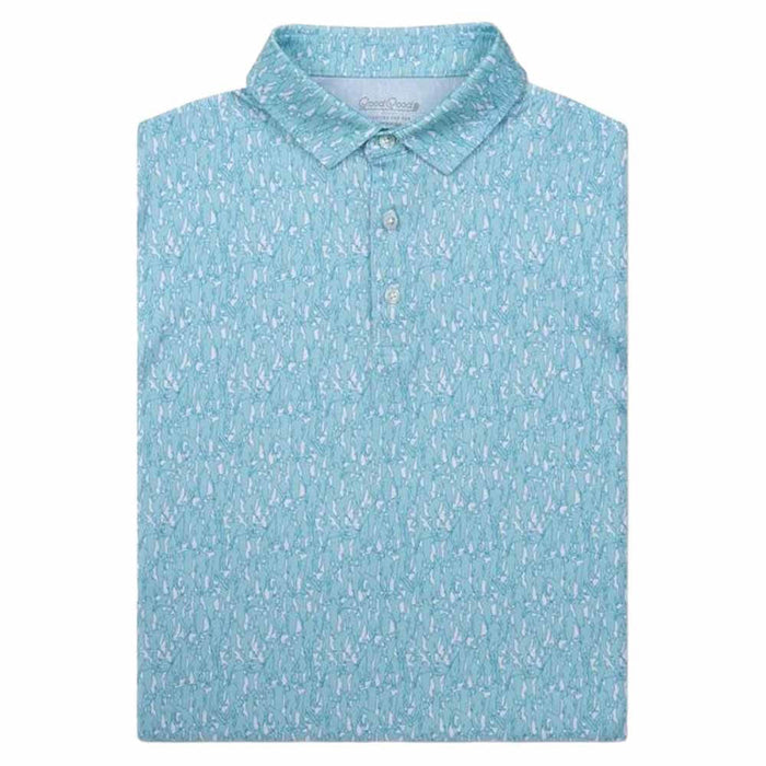 GoodGood Golf Rad Rainmaker Golf Polo Teal - SU26 Men