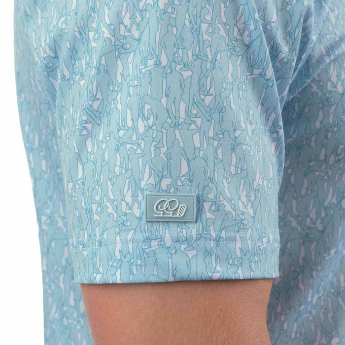 GoodGood Golf Rad Rainmaker Golf Polo Teal - SU26 Men