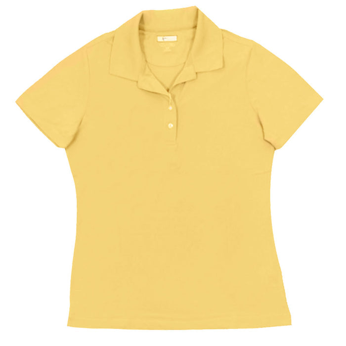 Greg Norman Performance Micro Pique Golf Polo Previous Season Crystal - SS16 Women