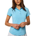 Greyson Scarlett Classic Crowley Collar Shortsleeve Golf Polo Heaven - FA25 Women