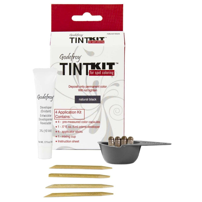 Instant Eyebrow Tint Sensitive - 12 Pc Display - 3 Jet Black  3 Nat Black. 3 Dk Brown  3 Med Brown