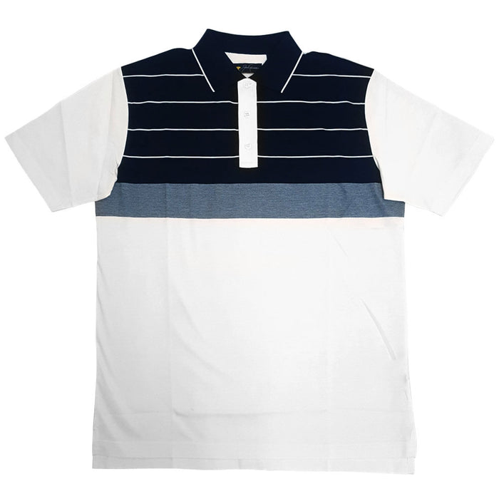 Jack Nicklaus The Cherry Creek Eng Golf Polo CLOSEOUT Bright White - SS15 Men
