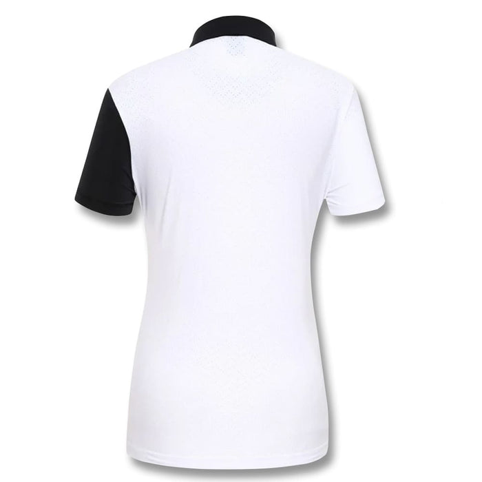 JDX America Daisy Golf Polo White - FW22 Women