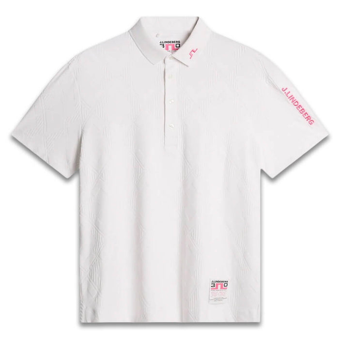 J.Lindeberg 30Y Matt Relaxed Golf Polo White - SH26 Men