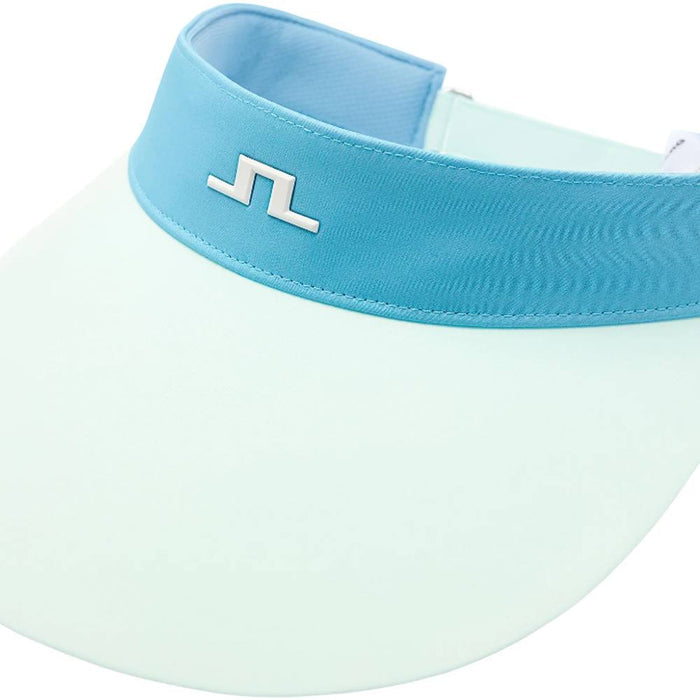 J.Lindeberg Ada Wide Golf Visor Forget-Me-Not - SS26 Women