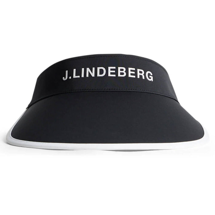 J.Lindeberg Alba Big Golf Visor Black - FW25 Women