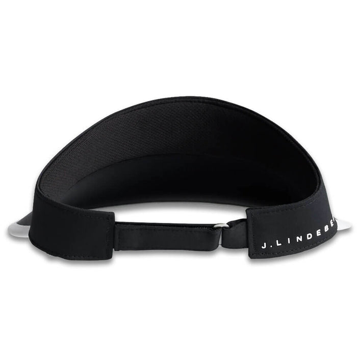 J.Lindeberg Alba Big Golf Visor Black - SS25 Women