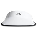 J.Lindeberg Alba Big Golf Visor White - SS25 Women