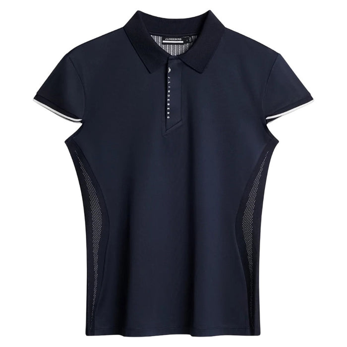 J.Lindeberg Ana Hybrid Knit Golf Polo JL Navy - SH25 Women