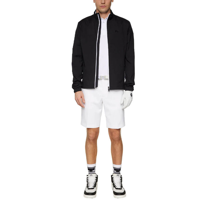 J.Lindeberg Ash Light Packable Golf Jacket Black - SS25 Men