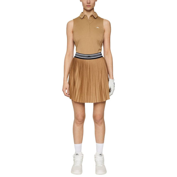 J.Lindeberg Binx Golf Skirt Tigers Eye - SS25 Women