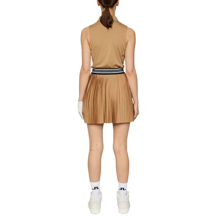 J.Lindeberg Binx Golf Skirt Tigers Eye - SS25 Women