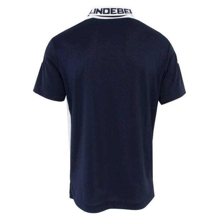 J.Lindeberg Bo Golf Polo JL Navy - SS26 Men