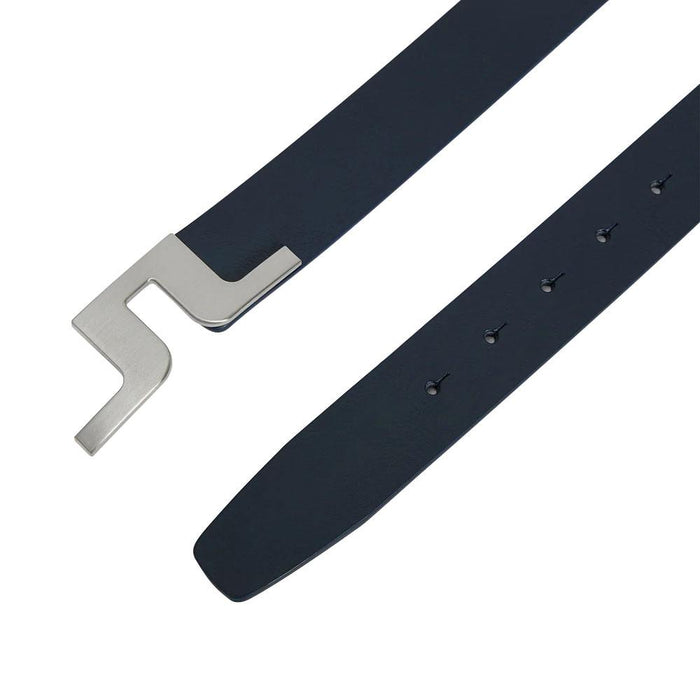 J.Lindeberg Bridger Leather Golf Belt JL Navy - FW23 Men