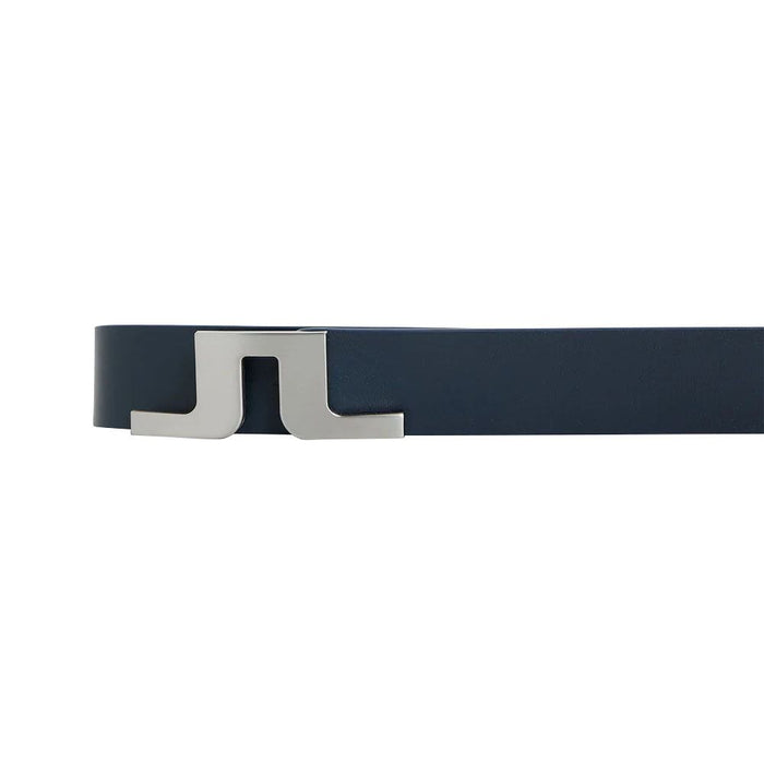 J.Lindeberg Bridger Leather Golf Belt JL Navy - FW23 Men
