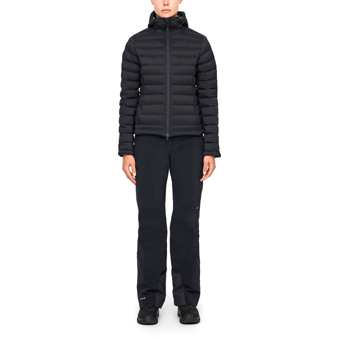 J.Lindeberg Ease Hooded Liner JL Down Golf Jacket Black - FW18 Women