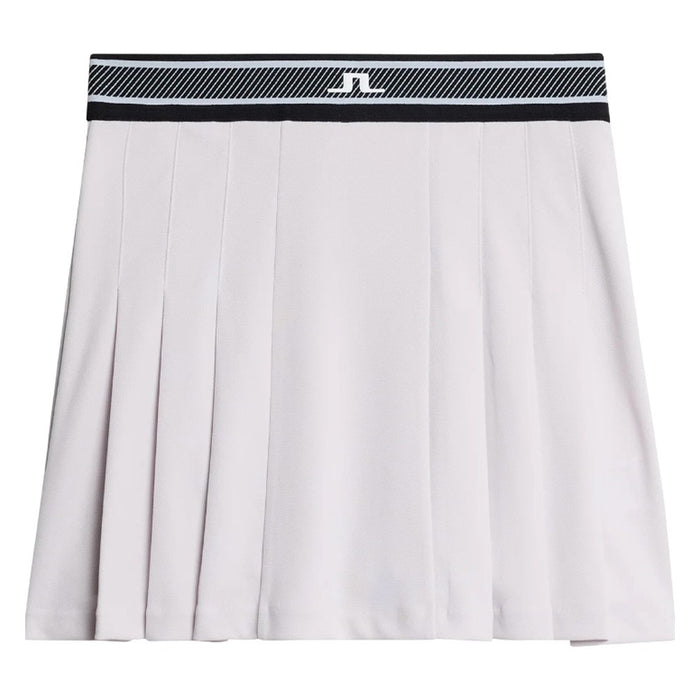 J.Lindeberg Harlow Golf Skirt Grey Lilac - FW25 Women
