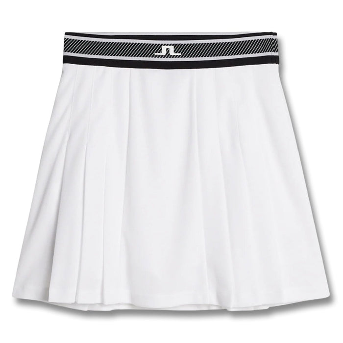 J.Lindeberg Harlow Golf Skirt White - FW25 Women