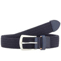 J.Lindeberg Hatcher Elastic Triple Golf Belt JL Navy - 19 Men
