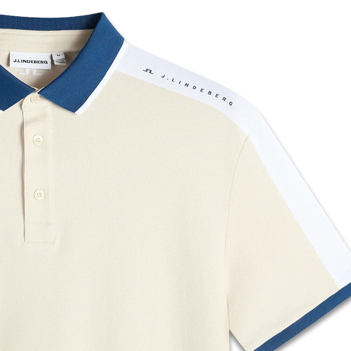 J.Lindeberg Jace Golf Polo Moonbeam - SH26 Men