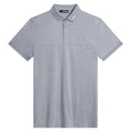 J.Lindeberg Jeff Reg Fit Golf Polo Gray Melange - 23 Men