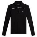 J.Lindeberg Leonie Knitted Golf Polo Black - FW25 Women
