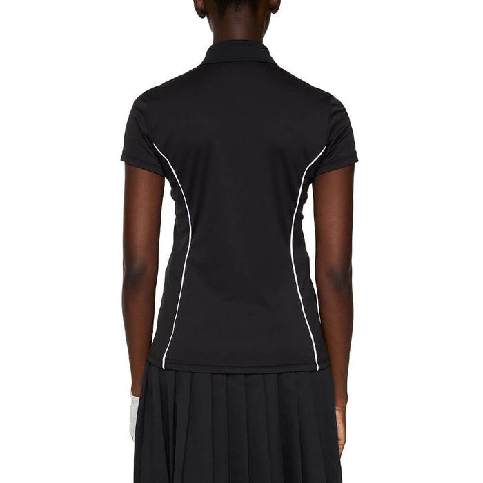 J.Lindeberg Leyla Golf Polo Black - SS25 Women