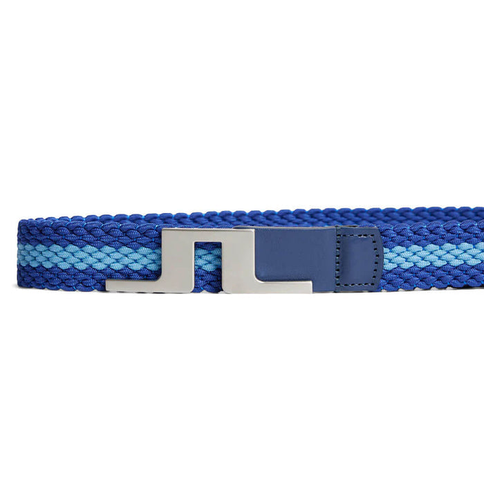 J.Lindeberg Lykke Braided Golf Belt Estate Blue - 24 Women