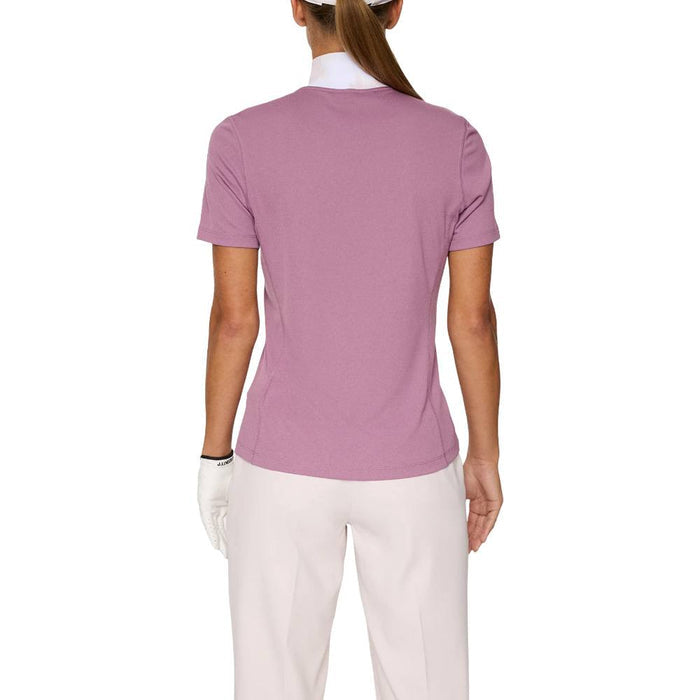 J.Lindeberg Piper Golf Polo Very Grape - FW25 Women