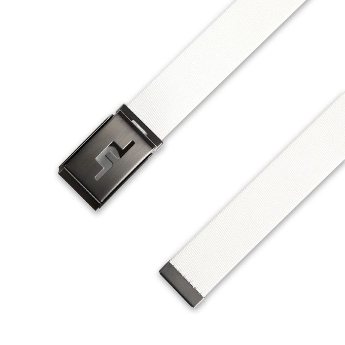 J.Lindeberg Roy Golf Belt White - SS25 Men