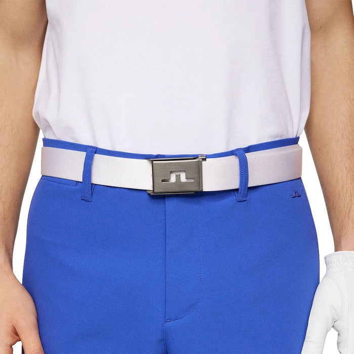 J.Lindeberg Roy Golf Belt White - SS25 Men