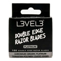 L3Vel3 Double Edge Razor Blades 100 Count