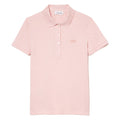 Lacoste L.12.D Slim Fit Stretch Mini Pique Golf Polo Light Pink - SS25 Women