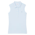 Lacoste Slim Fit L.12.D Sleeveless Stretch Golf Polo Light Blue - SS25 Women