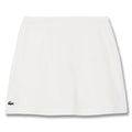 Lacoste Ultra Dry Lined Golf Skirt White - SS25 Women