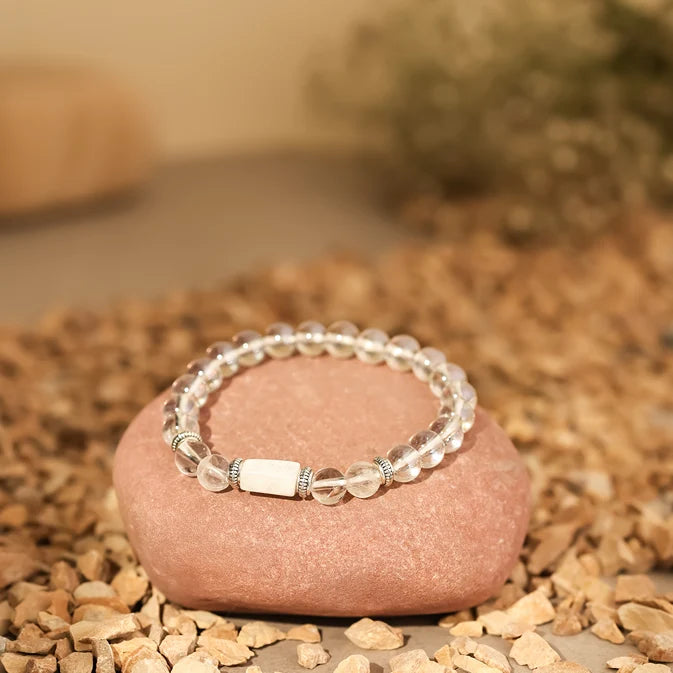 Rainbow Aura Stone Bracelet (Tula Rashi) Libra