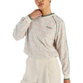 Malbon Alessia Windbreaker Golf Pullover Ivory Multi - SS25 Women