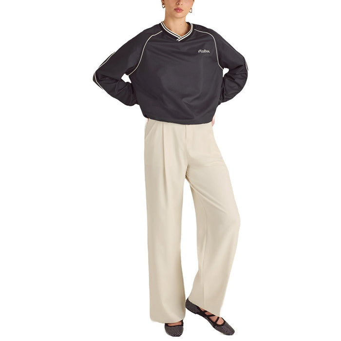 Malbon Alessia Windbreaker Golf Pullover Black - SS25 Women