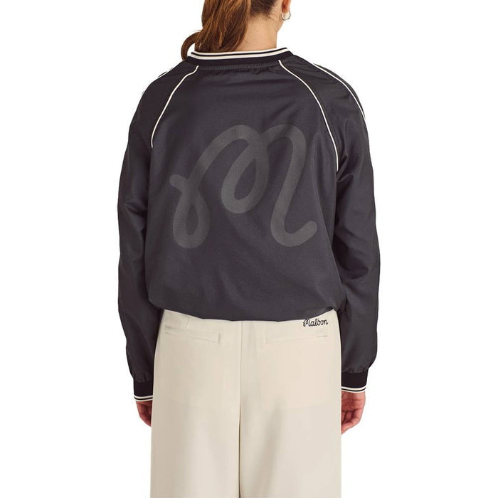 Malbon Alessia Windbreaker Golf Pullover Black - SS25 Women