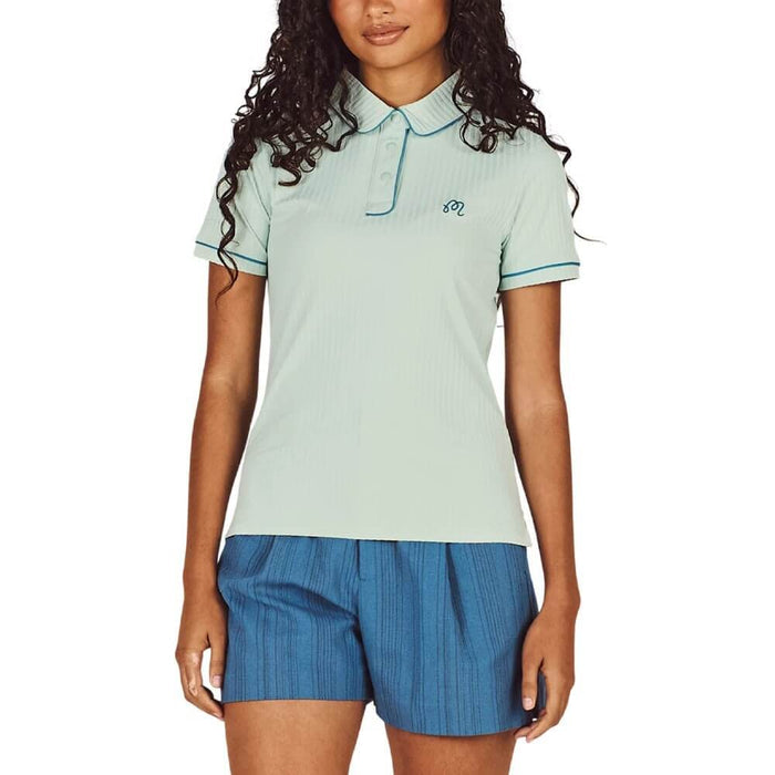 Malbon Anna Golf Polo Surf Spray - SU26 Women