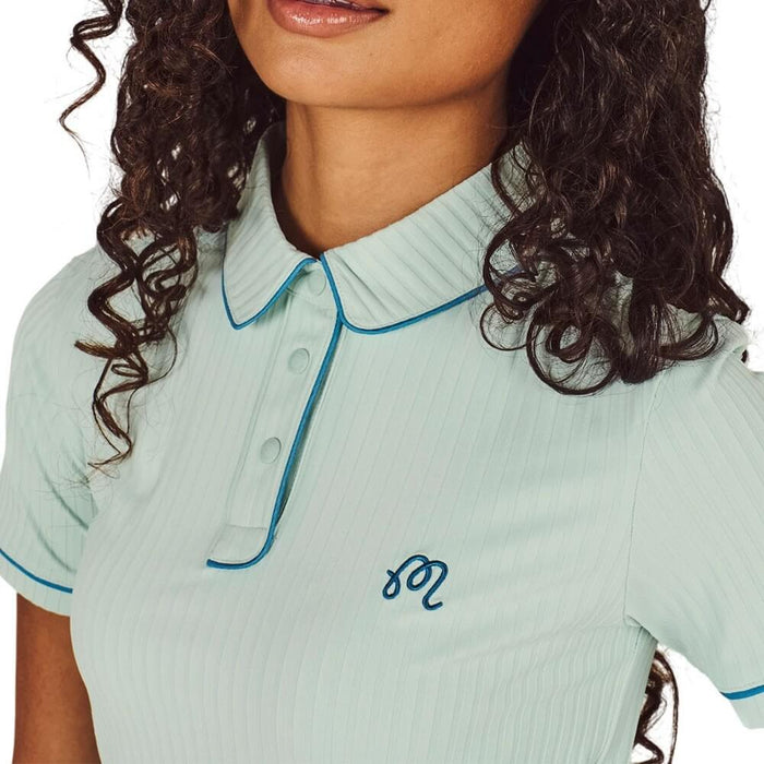 Malbon Anna Golf Polo Surf Spray - SU26 Women