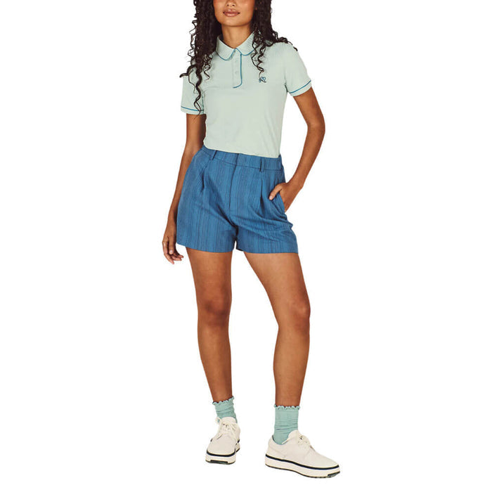 Malbon Anna Golf Polo Surf Spray - SU26 Women