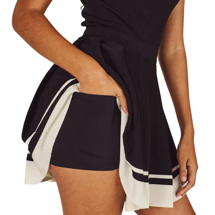 Malbon Astrid Golf Dress Black Onyx - SS26 Women