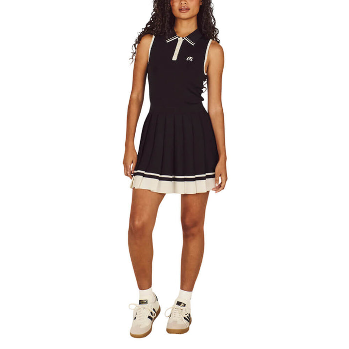 Malbon Astrid Golf Dress Black Onyx - SS26 Women