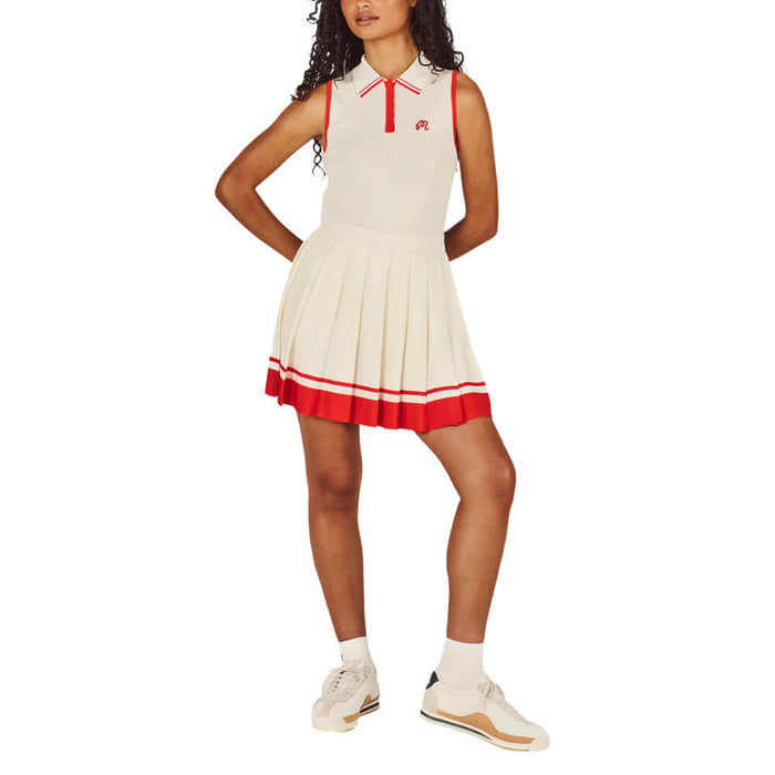 Malbon Astrid Golf Dress Cream - SS26 Women